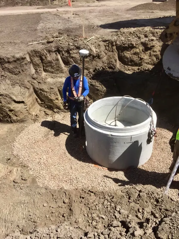 worker on site